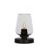 Luna 1 Light Table Lamp 8 Inches Tall and 5.5 Inches Wide by Toltec - 51-558