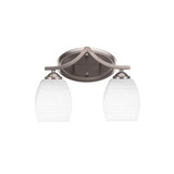 Zilo 2 Light Vanity Light 14 Inch Length by Toltec - 552-14-95