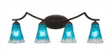 Zilo 4 Light Vanity Light 31.75 Inch Length by Toltec - 554--10-3175