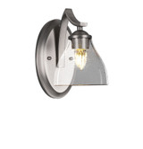 Zilo 1 Light Wall Sconce 6.25 Inch Wide by Toltec - 551-625-975