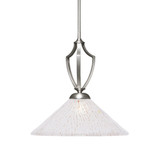 Zilo 1 Light Large Pendant 16.5 Inch Tall by Toltec - 562-16-165-
