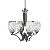 Zilo 4 Light Medium Chandelier by Toltec 564-20251975 - 564-20251975