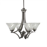 Zilo 4 Light Medium Chandelier by Toltec 564-22751975 - 564-22751975