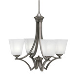 Zilo 4 Light Small Chandelier by Toltec 564-GP-460