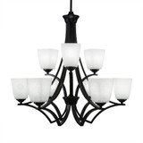 Zilo 9 Light Medium Chandelier by Toltec 569-25252775 - 569-25252775