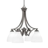 Zilo 4 Light Medium Chandelier by Toltec 568-DG-4760 - 568-DG-4760