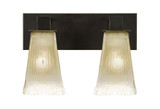 Apollo 2 Light Down Vanity Light 14 Inch Length by Toltec - 582--925-14
