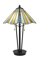 Any 2 Light Table Lamp 23.25 Inches Tall and 16 Inches Wide by Toltec - 75-162325