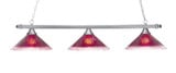 Square 3 Light Small Island Chandelier by Toltec 803-16115525 - 803-16115525