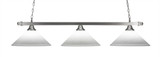 Square 3 Light Small Island Chandelier by Toltec 803-16105555 - 803-16105555