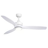 Curtiss 3 Blade Ceiling Fan with Light Kit 52 Inches Wide by Vaxcel - F0111