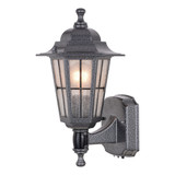 York 1 Light Outdoor Motion Sensor Wall Mount 14.25 Inch Tall by Vaxcel - T0677