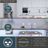 Milano 1 Light Large Pendant by Vaxcel - PD57111