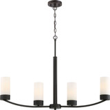 Denver 4 Light 3.63 Inch Wide Semi Flush Mount by Nuvo - 60-628