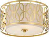 Filigree 2 Light Flush Mount by Nuvo - 60-591
