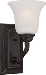 Elizabeth 1 Light Vanity Light by Nuvo - 60-EB