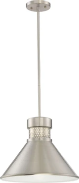 Doral 15W 1 LED Light Medium Pendant by Nuvo - 62-82