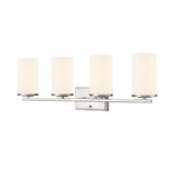 Verlana 4 Light Bath Vanity 9.75 Inch Tall X 27.75 Inch Wide by Millennium - 2704WG