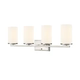 Verlana 4 Light Bath Vanity 9.75 Inch Tall X 27.75 Inch Wide by Millennium - 2704WG