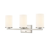 Verlana 3 Light Bath Vanity 9.75 Inch Tall and 22 Inch Wide by Millennium - 2703WG