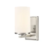 Verlana 1 Light Wall Sconce 8.75 Inch Tall and 4.5 Inch Wide by Millennium - 2701WG