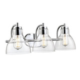 Knightsdale 3 Light Bath Vanity 8.75 Inch and 25.25 Inch Wide by Millennium - 6203