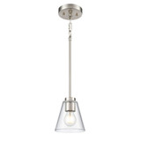 Strayhan 1 Light Pendant 6.25 Inch Tall and 5.75 Inch Wide by Millennium - 64101