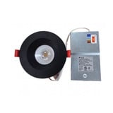 RLF 15W LED Canless Fire Rated Round Downlight 4.5 Inch Wide by Jesco - RLF-E4FR-15W-RD