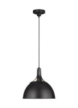Logan 1 Light Medium Traditional Pendant by Visual Comfort Studio - TP1061