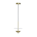 Astor 1.5W 3 LED Pendant 14.25 Inch Tall and 9.75 Inch Wide by Stylecraft - DFL95065B