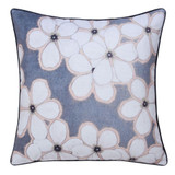 Norman Wyatt Home Floral Pillow 6 Inch Tall and 24 Inch Wide by Stylecraft - NWS1022