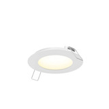 12W 1 LED Round CCT Recessed Panel Light 5.88 Inches Wide by DALS  - 5005-CC