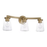 Aaron 3 Light Bath Vanity 9.5 Inch Tall and 24.25 Inch Wide by HomePlace - 161931