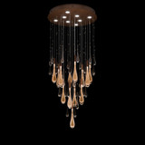 Rain 11W 8 LED Round Pendant 18 Inch Tall and 32 Inch Wide by Fine Art - 100137