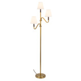 Sloan 3 Light Floor Lamp 68.13 Inch Tall and 22.88 Inch Wide by Alora - FL445368