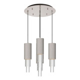 Bordeaux 53W LED Pendant 17.13 Inch Tall and 15 Inch Wide by Alora - MP502204-05