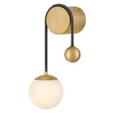 Auggie 5W 1 LED Wall Sconce 18 Inch Tall and 9.5 Inch Wide by Lark - 83570