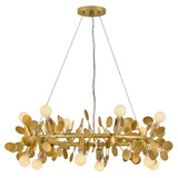 Lolli 60W 12 LED Chandelier 10.5 Inch Tall and 30 Inch Wide by Lark - 84406