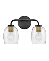 Percy 2 Light Vanity Light by Lark - 85012