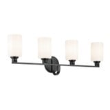 Gioe 4 Light Bath Vanity 10.5 Inch Tall and 32.25 Inch Wide by Kichler - 55227