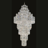 Equinoxe 63 Light Pendant 58 Inch and 29.5 Inch Wide by Schonbek Signature - 2727