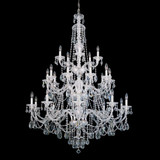 Sterling 25 Light Chandelier 61 Inch and 45 Inch Wide by Schonbek Signature - 3610