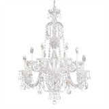 Sterling 12 Light Chandelier 38 Inch and 29 Inch Wide by Schonbek Signature - 2997
