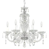Sterling 6 Light Chandelier 22.5 Inch X 21 Inch Wide by Schonbek Signature - 2994