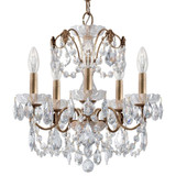 Century 5 Light Chandelier 17 Inch and 17 Inch Wide by Schonbek Signature - 1704