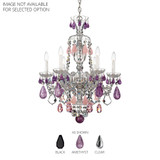Hamilton Rock Crystal 6 Light Chandelier 29.5 Inch by Schonbek Signature - 5535