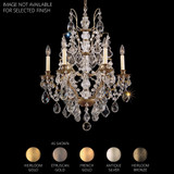 Bordeaux 6 Light Chandelier 29 Inch and 22 Inch Wide by Schonbek Signature - 5770