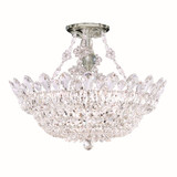 Trilliane 8 Light Semi Flush Mount 15 X 19 Inch Wide by Schonbek Signature - 5796