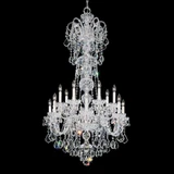 Olde World 14 Light Chandelier 55.5 X 32 Inch Wide by Schonbek Signature - 6817