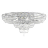 Petit Crystal Deluxe 27 Light Flush Mount 36 Inch by Schonbek Signature - 5896